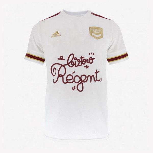 Tailandia Camiseta Bordeaux Segunda Equipación 2020-2021 Blanco